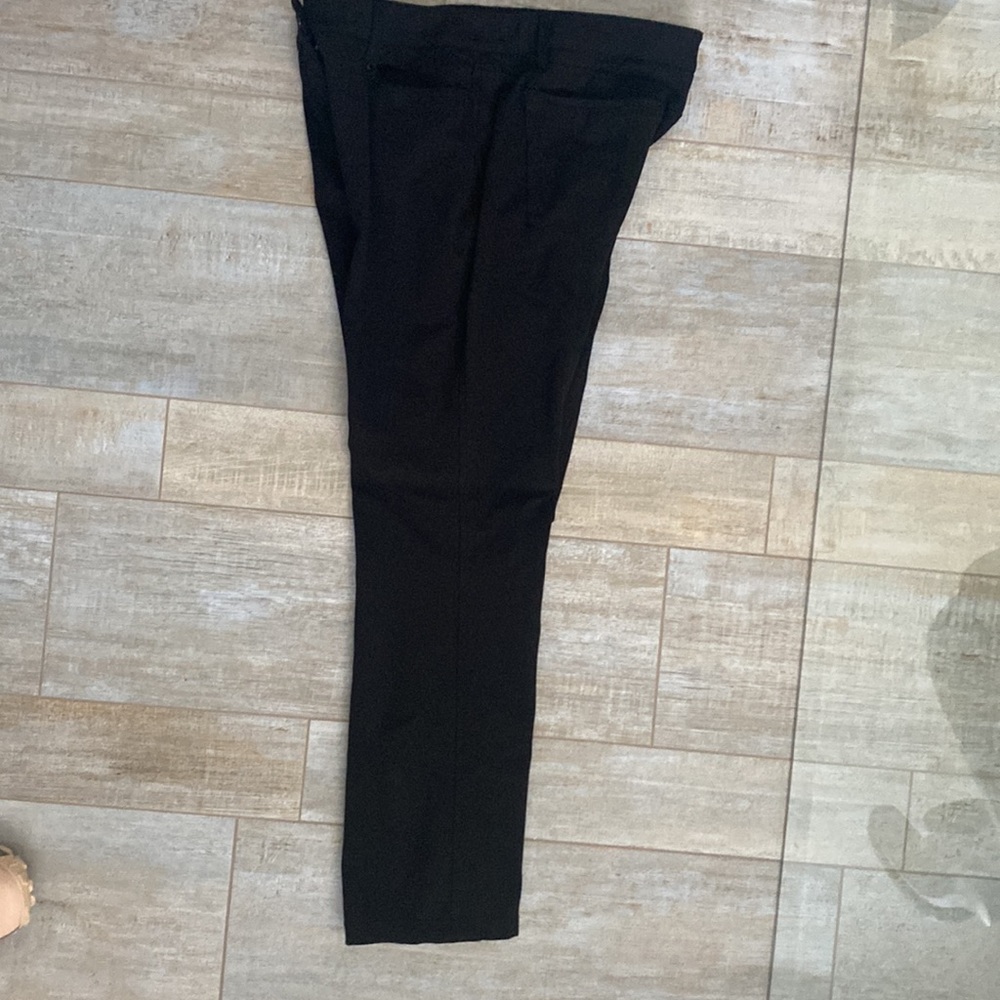 WHBM black slim leg pant